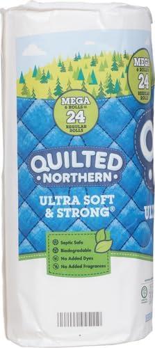 image:imageQuilted Northern Ultra Soft amp Strong Toilet Paper 18 Mega Rolls 72 Regular Rolls 5X Stronger Premium Soft Toilet Tissue6 Count Pack of 1