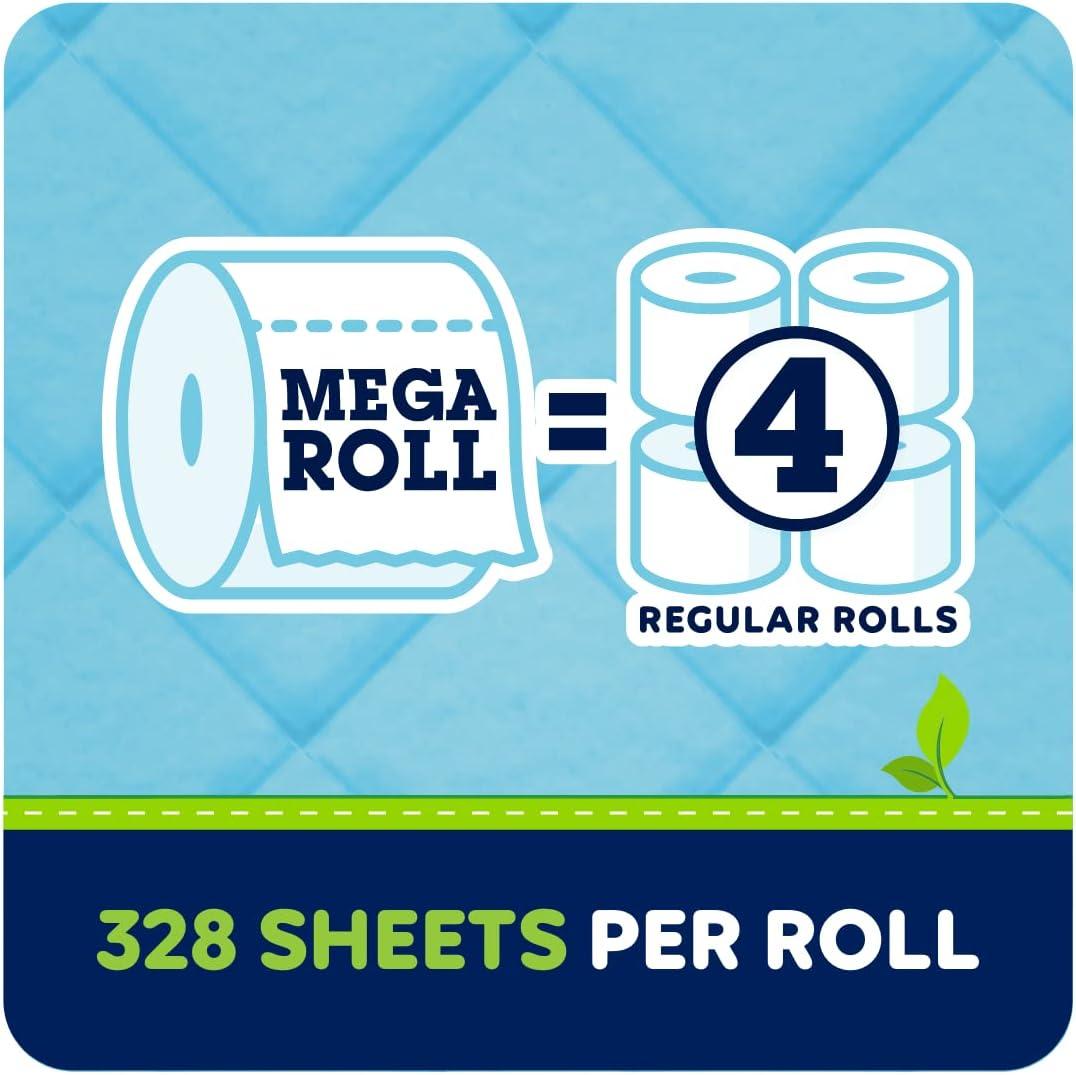 image:imageQuilted Northern Ultra Soft amp Strong Toilet Paper 18 Mega Rolls 72 Regular Rolls 5X Stronger Premium Soft Toilet Tissue6 Count Pack of 1