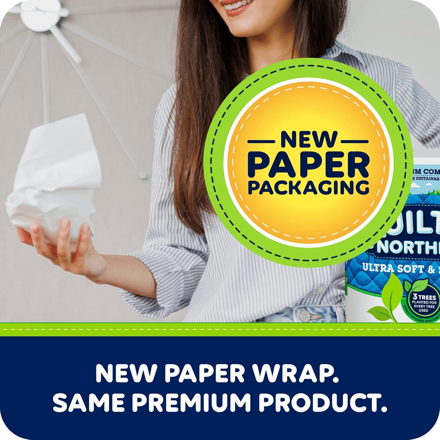 image:imageQuilted Northern Ultra Soft amp Strong Toilet Paper 18 Mega Rolls 72 Regular Rolls 5X Stronger Premium Soft Toilet Tissue6 Count Pack of 1