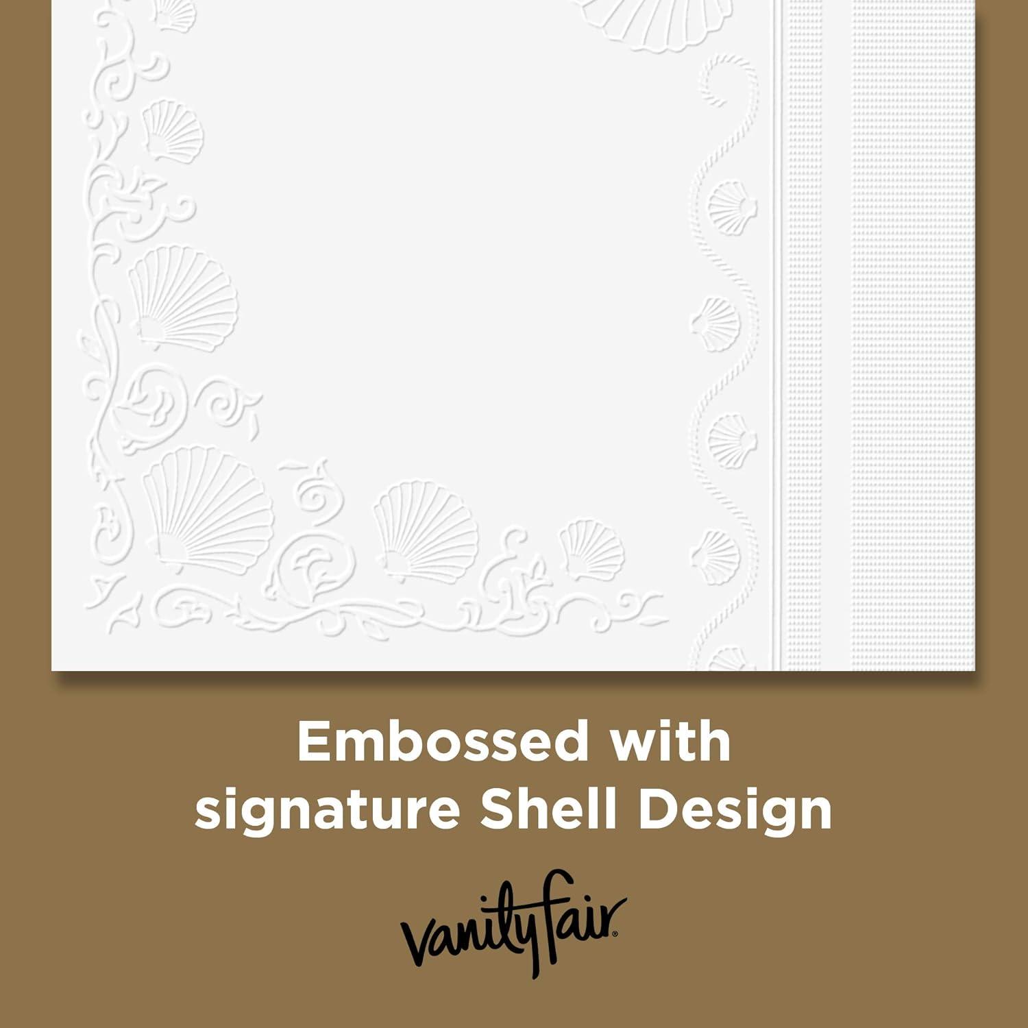 image:imageVanity Fair Entertain Paper Napkins 40 Count Pack of 8 Disposable Napkins Made For Entertaining And Events40 Count Pack of 8