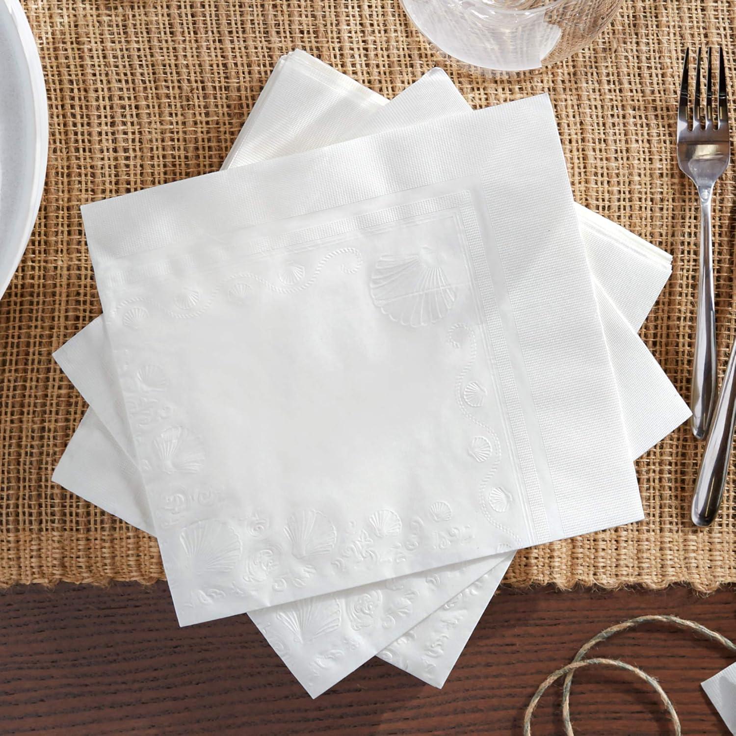 image:imageVanity Fair Entertain Paper Napkins 40 Count Pack of 8 Disposable Napkins Made For Entertaining And Events40 Count Pack of 8